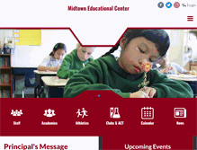 Tablet Screenshot of mec.roaneschools.com